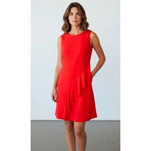 NWOT ALC Size 6 Sleeveless Dress Orange-ish Red